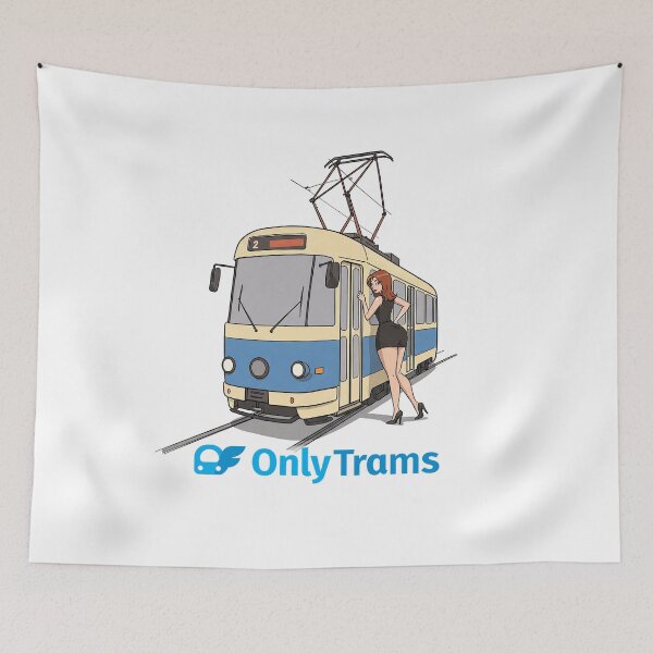 Item preview, Only Trams designed and sold by Dissentient Being.