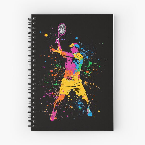 Item preview, Color And Motion Meet In Energetic Tennis Art designed and sold by Piotrek0001.