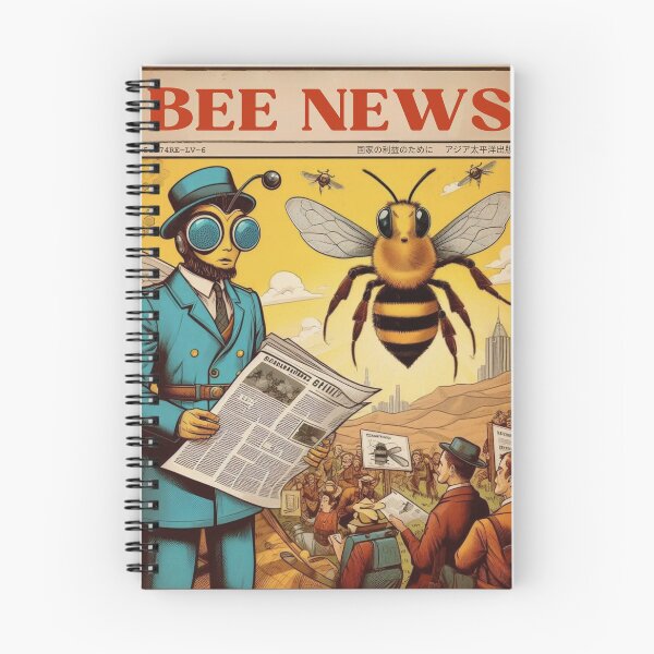 Item preview, Bee News Vintage Comic Cover Design designed and sold by Beemyguest.