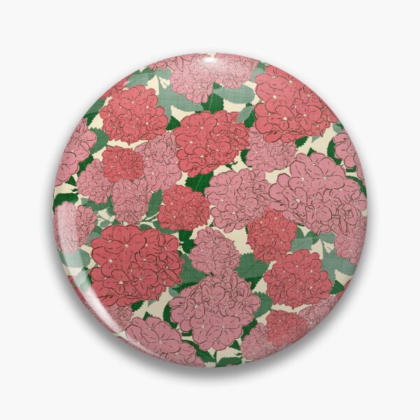 Item preview, Pink hydrangeas designed and sold by cezidesign.
