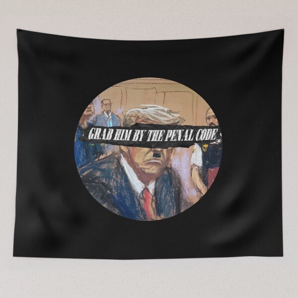Item preview, Grab him by penal code designed and sold by remerasnerdas.