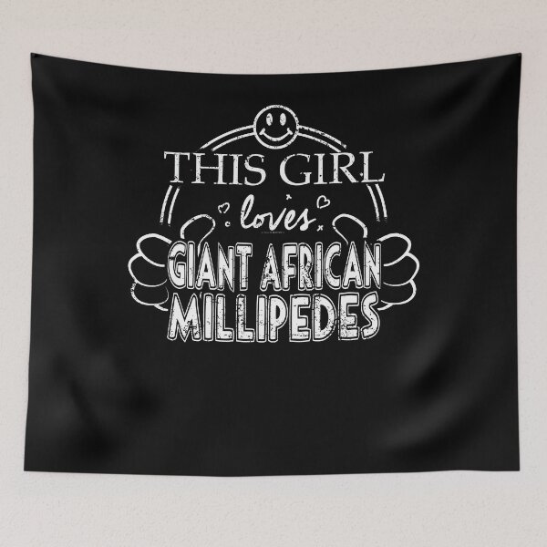 Item preview, Girl Loves Giant African Millipedes Pet Archispirostreptus designed and sold by shoppzee.