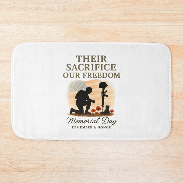 Item preview, Their Sacrifice Our Freedom – Memorial Day Tribute Design designed and sold by DOPANDA ..