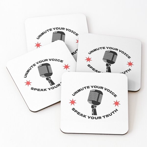 Item preview, Unmute your Voice, Speak your Truth! designed and sold by TShirtCrafters.