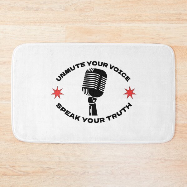 Item preview, Unmute your Voice, Speak your Truth! designed and sold by TShirtCrafters.