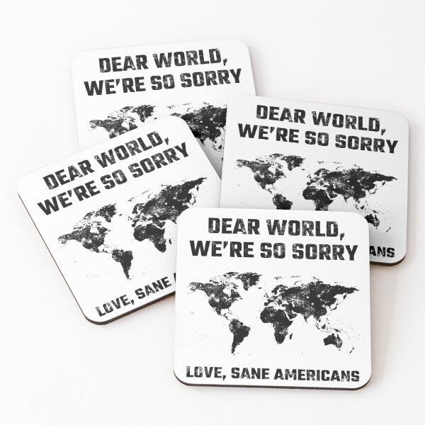 Item preview, Dear World We're So Sorry designed and sold by AniArtPL.