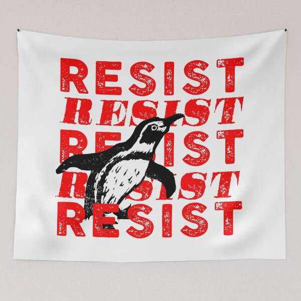 Aperçu de l'œuvre Résister (anti Trump) créée et vendue par remerasnerdas.