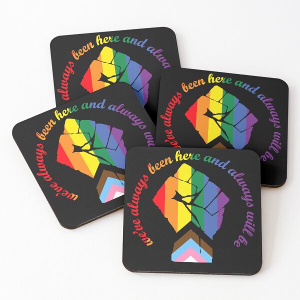 Item preview, LGBTQ Pride Fist - We Have Always Been Here designed and sold by shaggylocks.