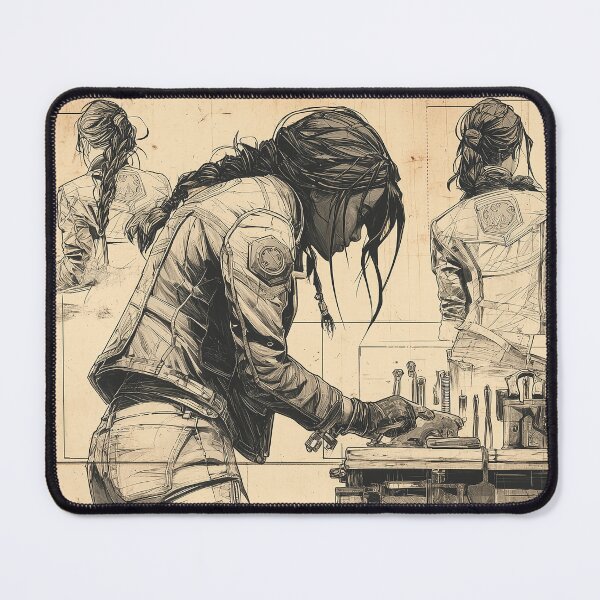 Item preview, Blueprint of Precision - Mechanical Grace designed and sold by SteadyRolling.