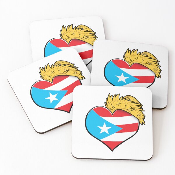 Item preview, Love Puerto Rico Heart and Pava Hat - White designed and sold by HectorCantres.