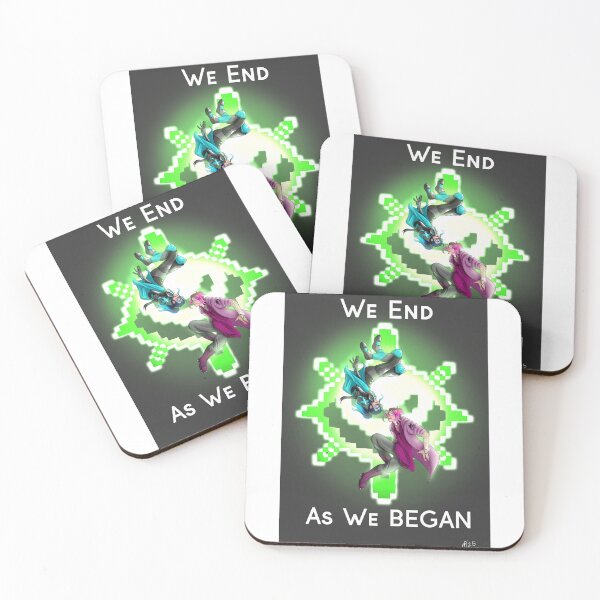 Item preview, We End as We Began designed and sold by Megamoodoesart.