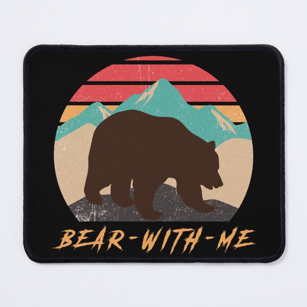 Item preview, Bear With Me Wilderness & Pun designed and sold by The Sun Brings Light.