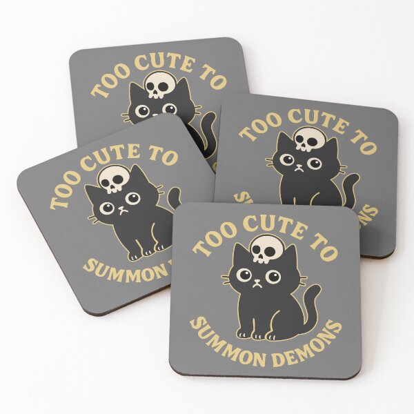 Item preview, Too Cute to Summon Demons designed and sold by TeeLabDesign.