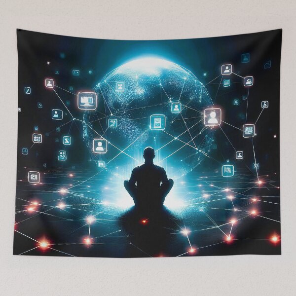 Item preview, Mindful Disconnection in a Hyper-Connected Era designed and sold by Fantabulous.