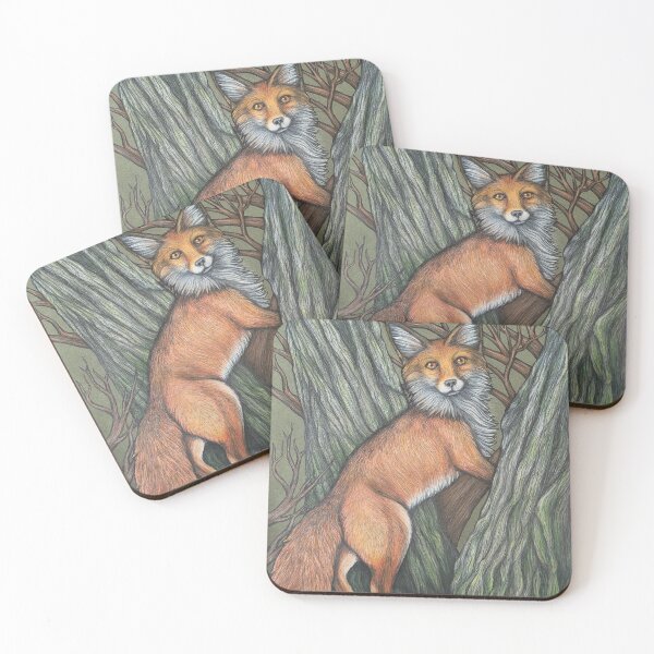Item preview, Red Fox in the Woods designed and sold by Moon Raven Studios-art by Mandiva333.
