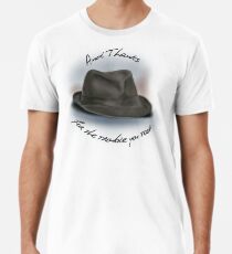Hut für Leonard Cohen Männer Premium T-Shirts