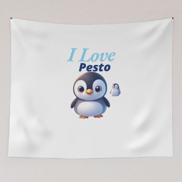 Item preview, Pestro Penguins – Funky Arctic Vibes with a Splash of Color designed and sold by dreambigdrive38.