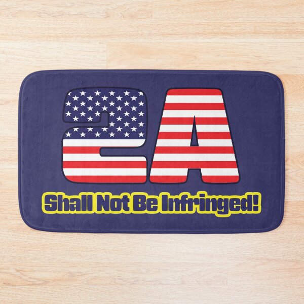Item preview, 2A Shall Not Be Infringed Blue designed and sold by HectorCantres.