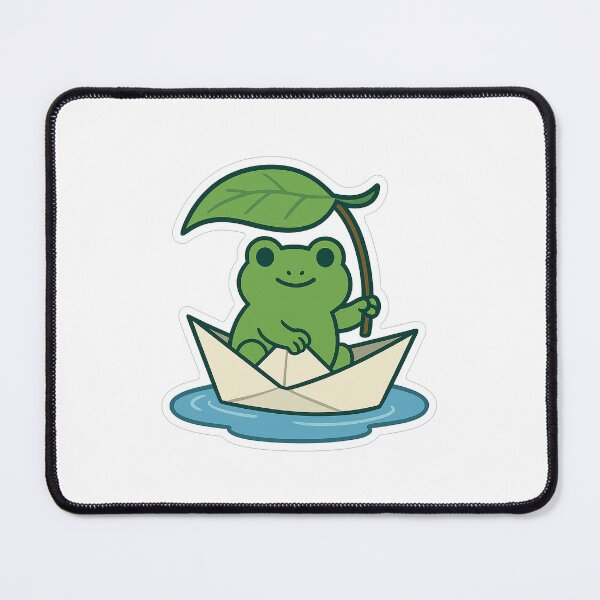 Item preview, Leaf Boat Frog designed and sold by hi-chew.