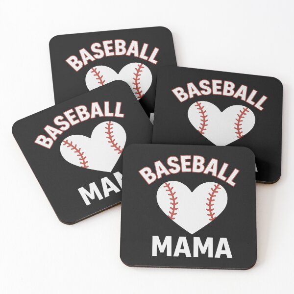 Item preview, Baseball Mama Heart Baseball Stitch Sports Mom designed and sold by Adrian Kane.