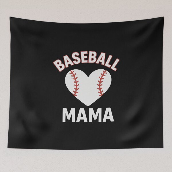 Item preview, Baseball Mama Heart Baseball Stitch Sports Mom designed and sold by Adrian Kane.