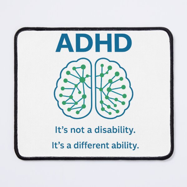 Item preview, ADHD Is a Different Ability designed and sold by MonsterGamerDash.