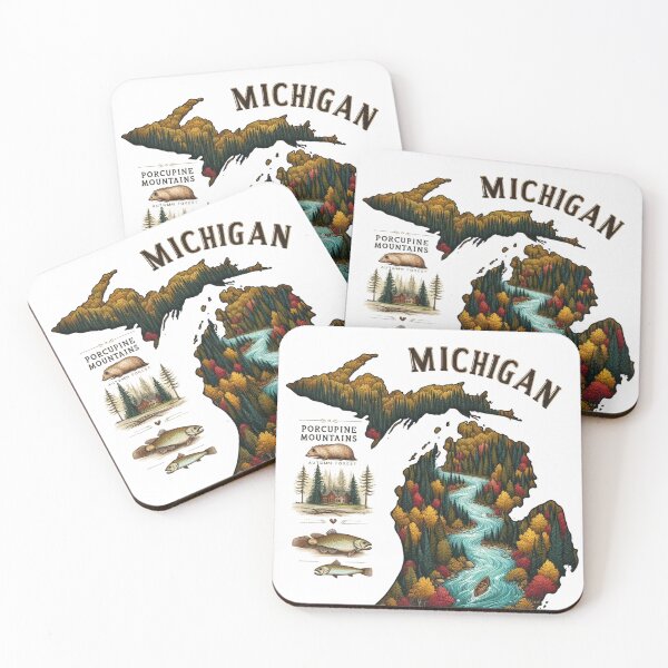 Item preview, Porcupine Mountains Michigan designed and sold by ryanapples2.