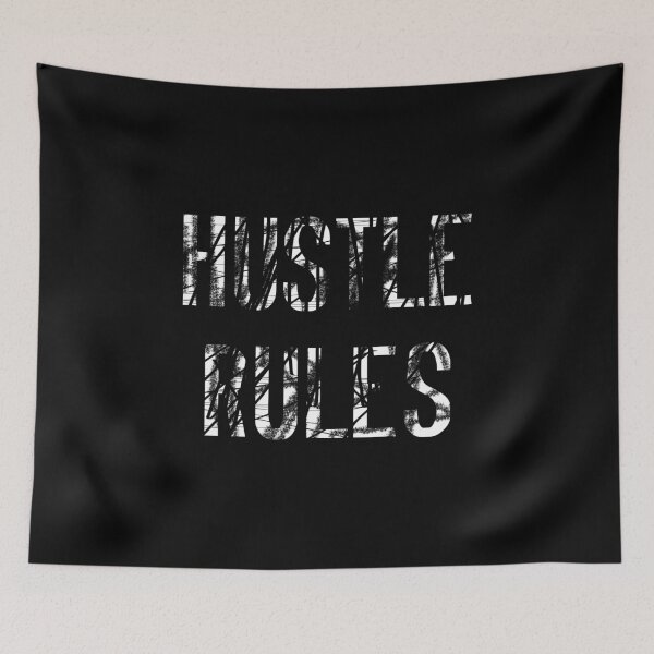 Item preview, Hustle rules! designed and sold by kailukask.