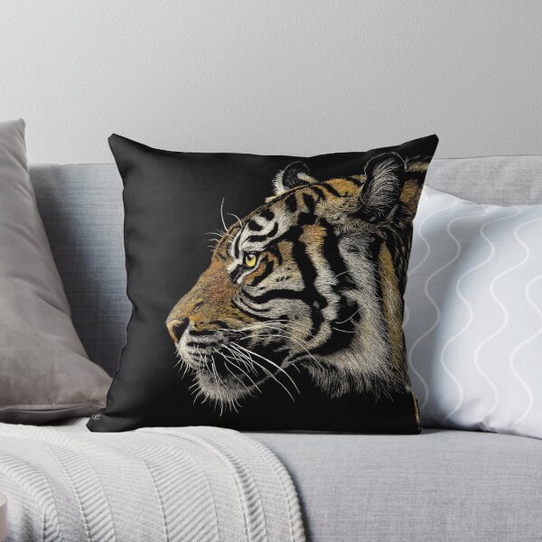 Tiger, Tiger Throw Pillow