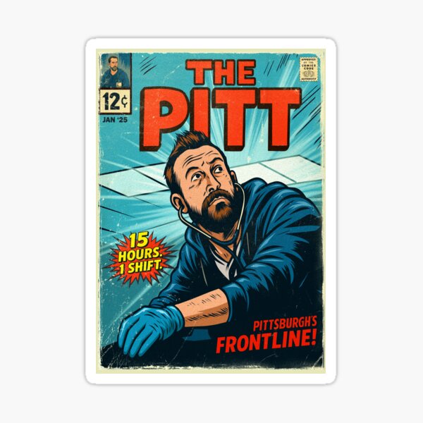 Vista previa del artículo con la obra «El Pitt», diseñado y vendido por theusher.
