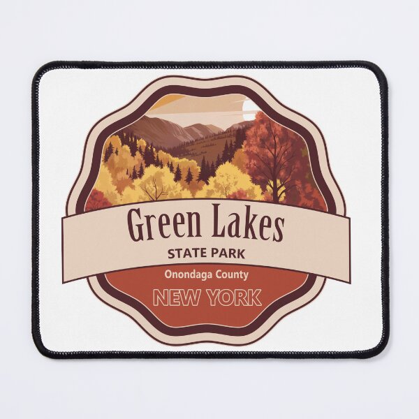 Item preview, Green Lakes State Park Central Onondaga County, New York designed and sold by Wanderful-roads.