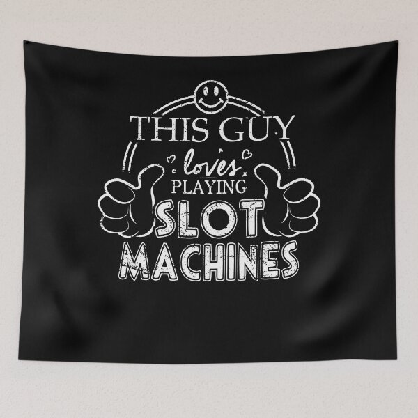 Item preview, Guy Loves Playing Slot Machines designed and sold by shoppzee.