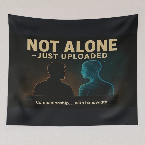 Item preview, Not Alone – Just Uploaded designed and sold by LOGOSINTERIUM.