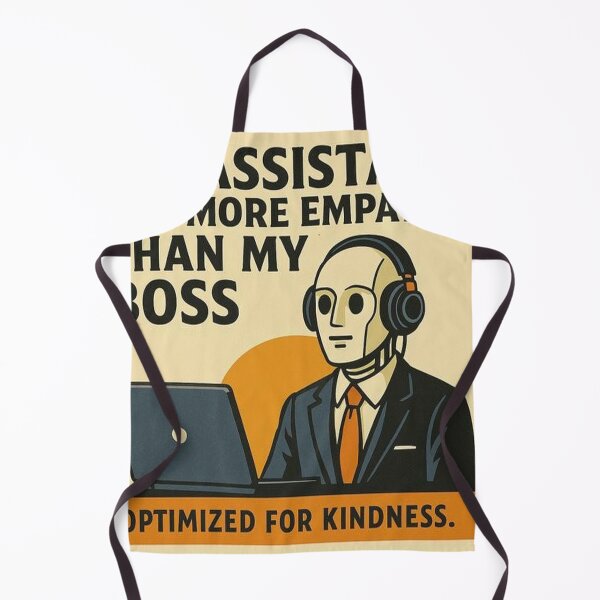Item preview, My Assistant Has More Empathy Than My Boss designed and sold by LOGOSINTERIUM.