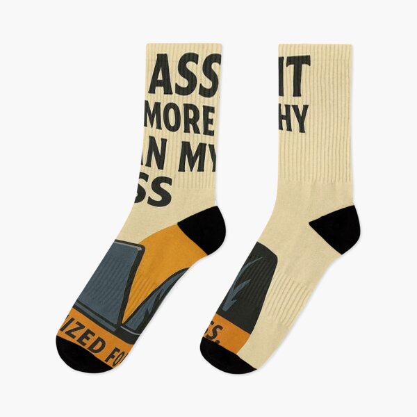 Item preview, My Assistant Has More Empathy Than My Boss designed and sold by LOGOSINTERIUM.
