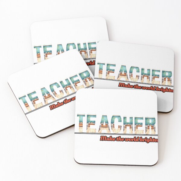 Item preview, Teachers Make the World Brighter – Inspirational Teacher Appreciation T-Shirt designed and sold by VibeVault12.