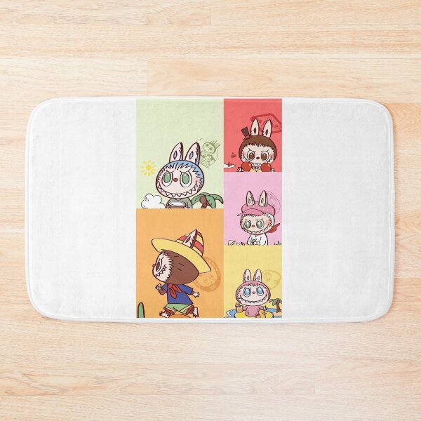 Item preview, Labubu Collage: Kawaii Character Design in Various Styles designed and sold by Polarisofficial.
