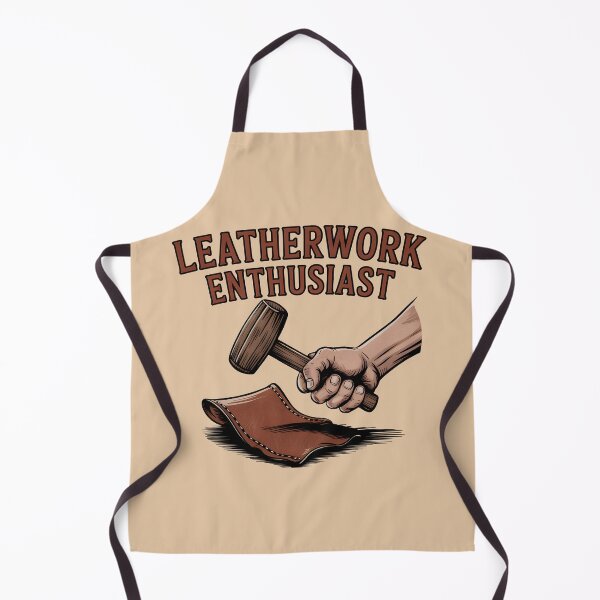 Item preview, Leatherwork Enthusiast – Stitched with Passion designed and sold by Jollys-ArtShop.