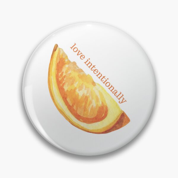 Item preview, Love Intentionally - Orange designed and sold by AngelicAdornments.