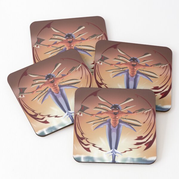 Item preview, Sunset Shark Warrior designed and sold by CalicoChimera.