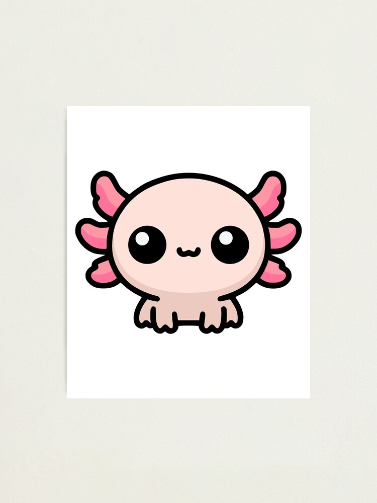 Cute Axolotl Poster