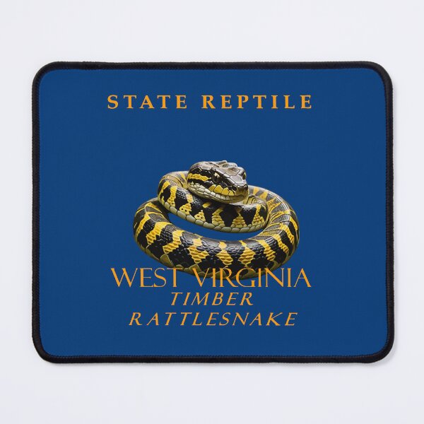 Item preview, West Virginia Territory Reptile The Timber Rattlesnake designed and sold by taiche.