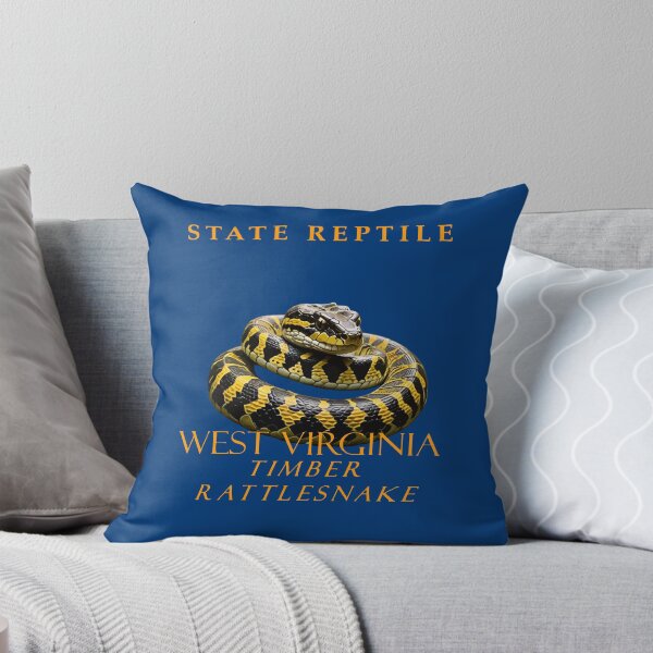 Item preview, West Virginia Territory Reptile The Timber Rattlesnake designed and sold by taiche.