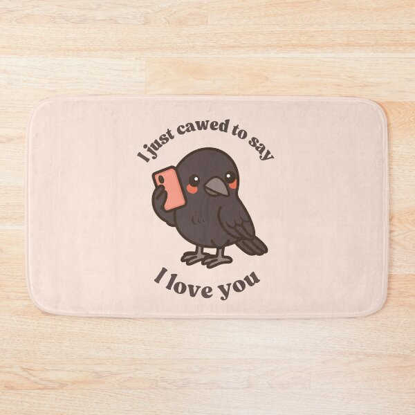 Item preview, I just cawed to say I love you designed and sold by April's Escape.