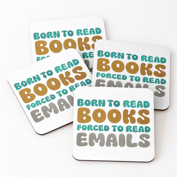 Item preview, born to read books forced to read mails design for bookworms, introverts, and lovers of sarcastic literature quotes designed and sold by puurfectcat.