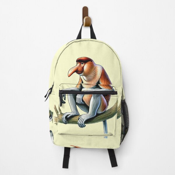 Item preview, Contemplative Proboscis – Forest Philosopher designed and sold by Wild-way Art.