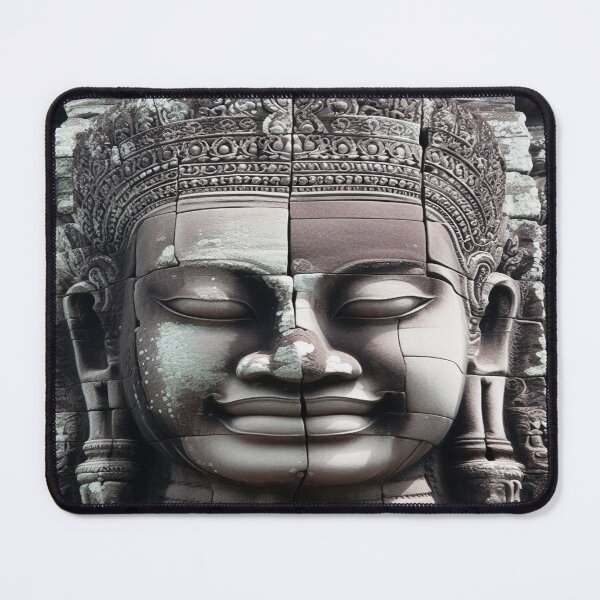 Item preview, Bayon Temple Faces – Avalokiteshvara Stone Serenity Art designed and sold by Naomi Gutierrez Parrish.