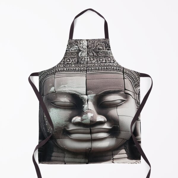 Item preview, Bayon Temple Faces – Avalokiteshvara Stone Serenity Art designed and sold by Naomi Gutierrez Parrish.