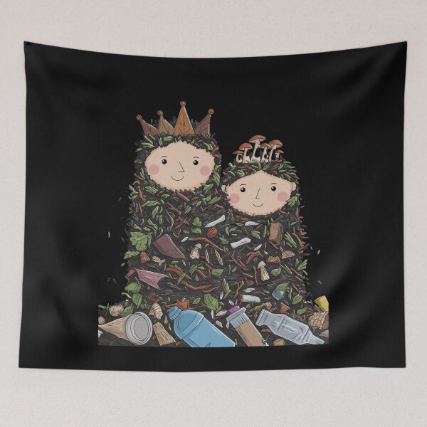Item preview, Compost King/Queen: Turning Trash into Treasure - Eco-Friendly Gardener designed and sold by HustleBossLady247.
