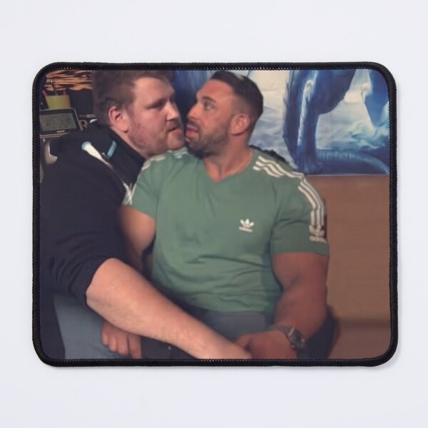 Item preview, Drachenlord Poster - ♥ Rainer Winkler kisses Kevin Wolter ♥ | Upscaled, high-quality poster designed and sold by Klonter77.